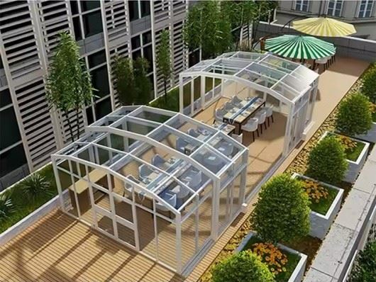 Retractable Roof Sunroom high quality